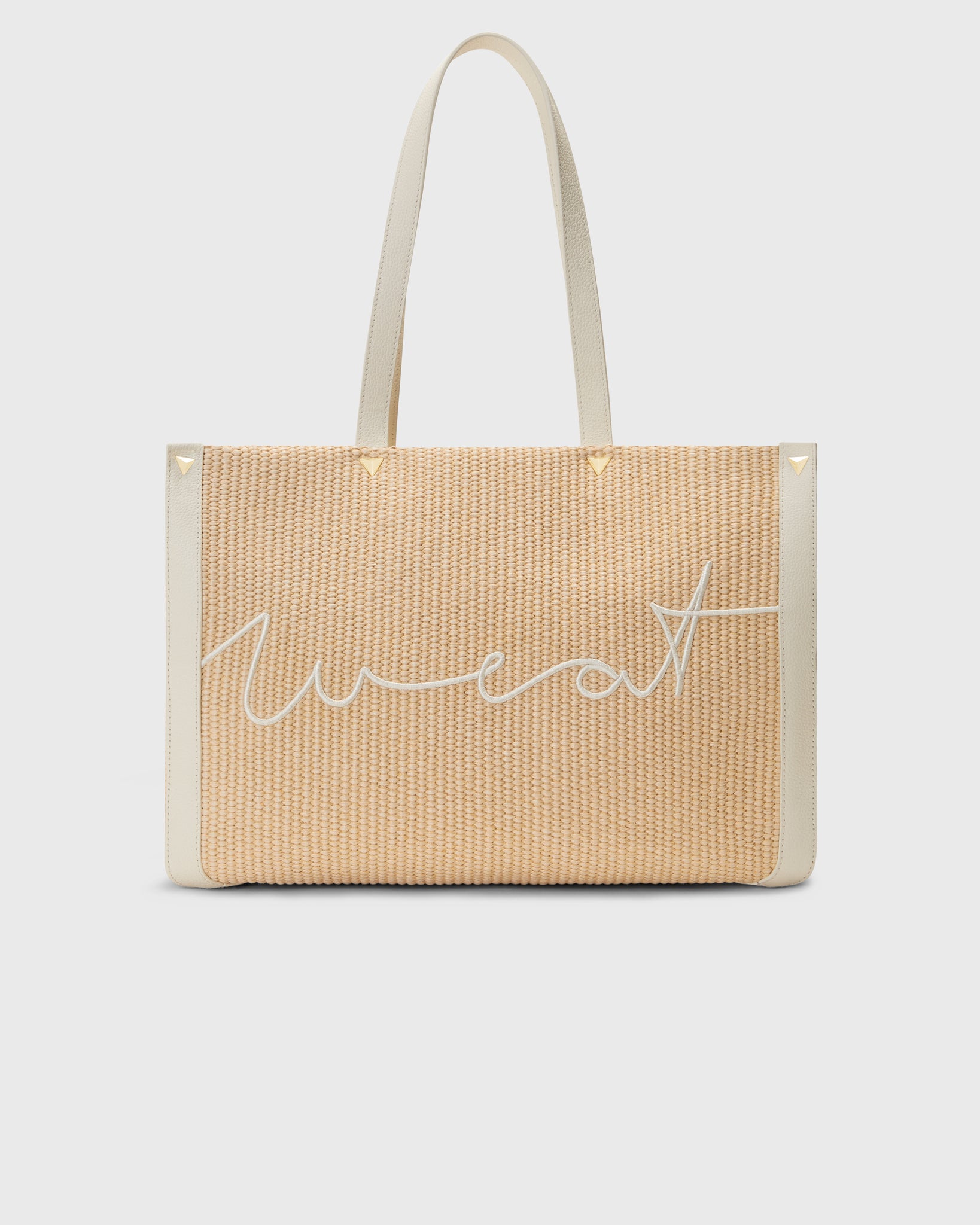 Tote Raffia Tofu