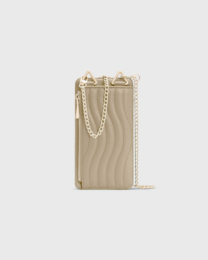 Phone Wallet Taupe