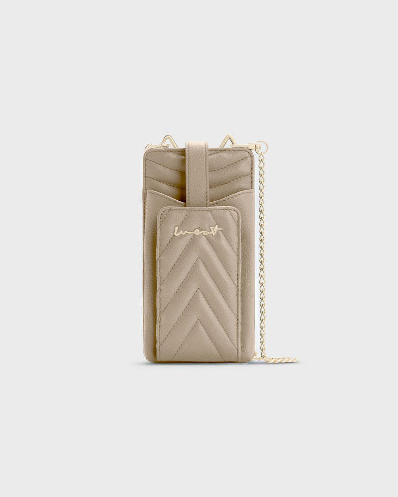 Phone Wallet Taupe