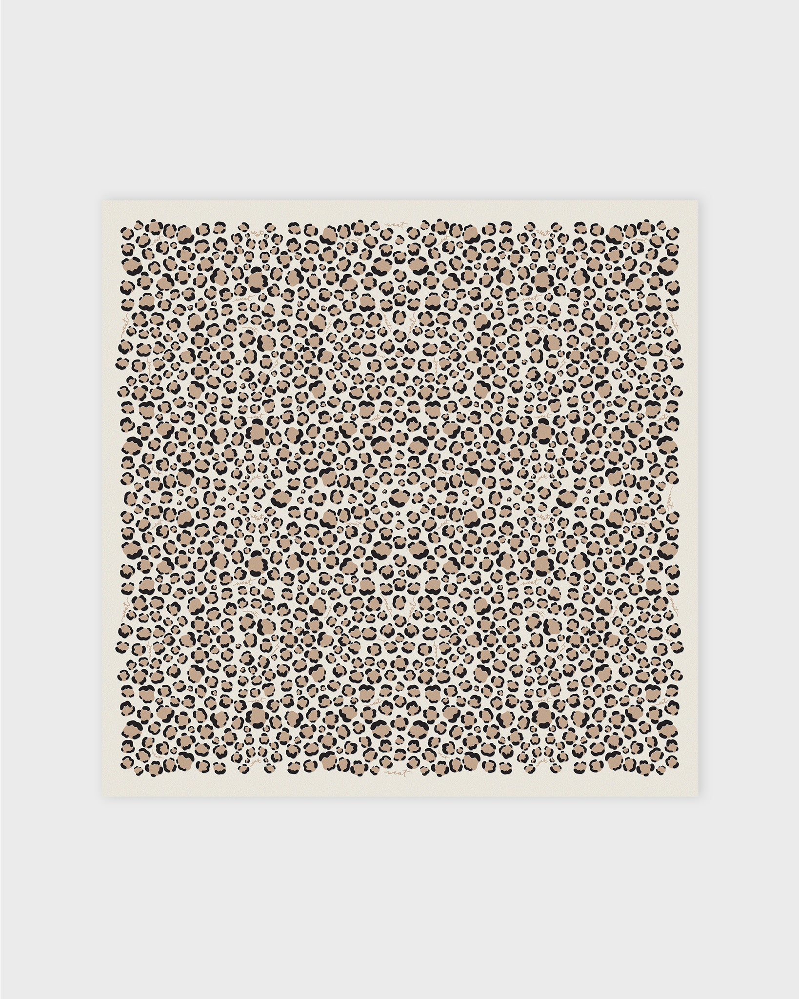 Scarf Silk Leo Nude