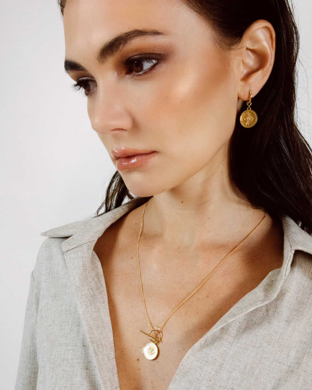 Necklace I See You Gold