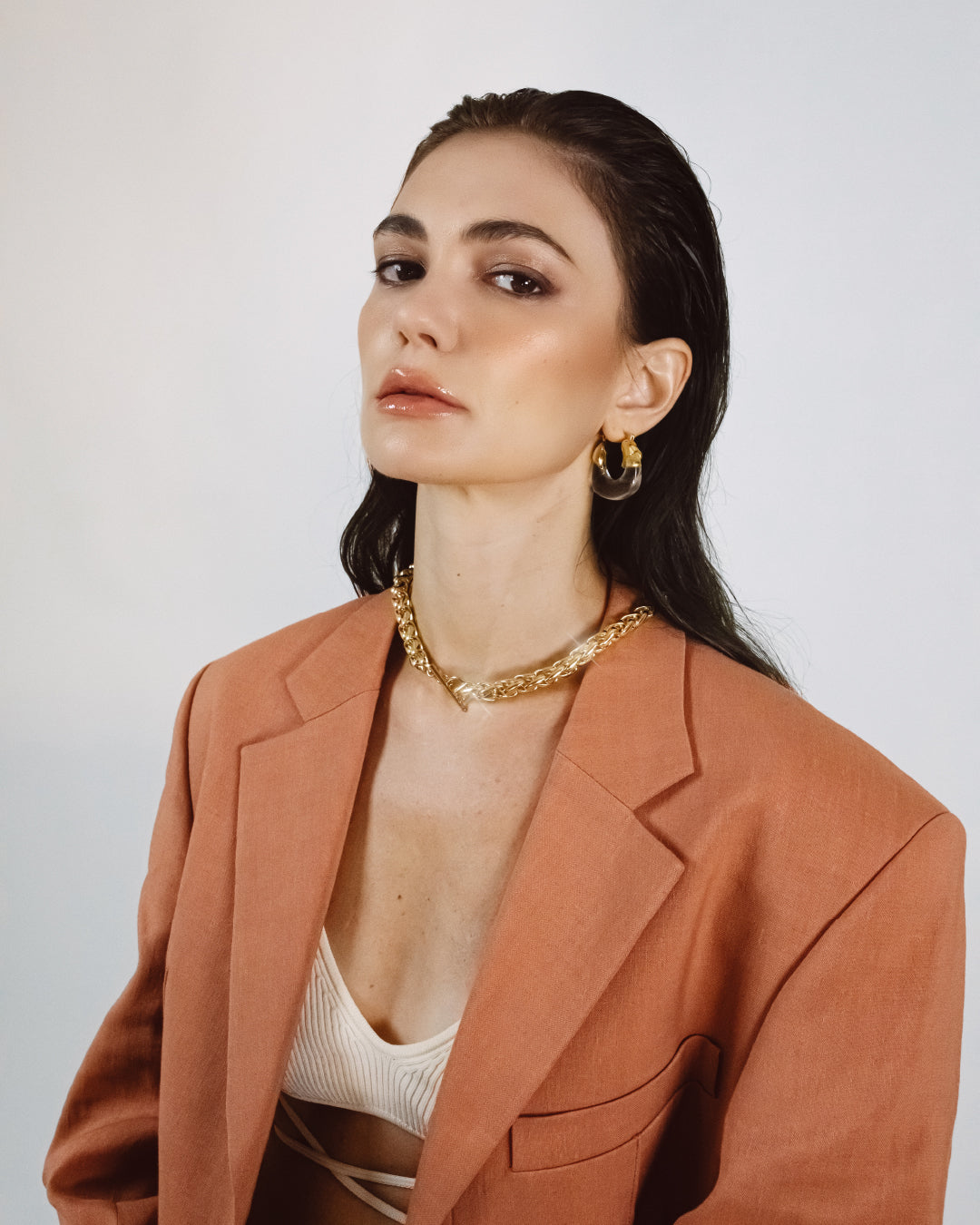 Necklace Braided Gold