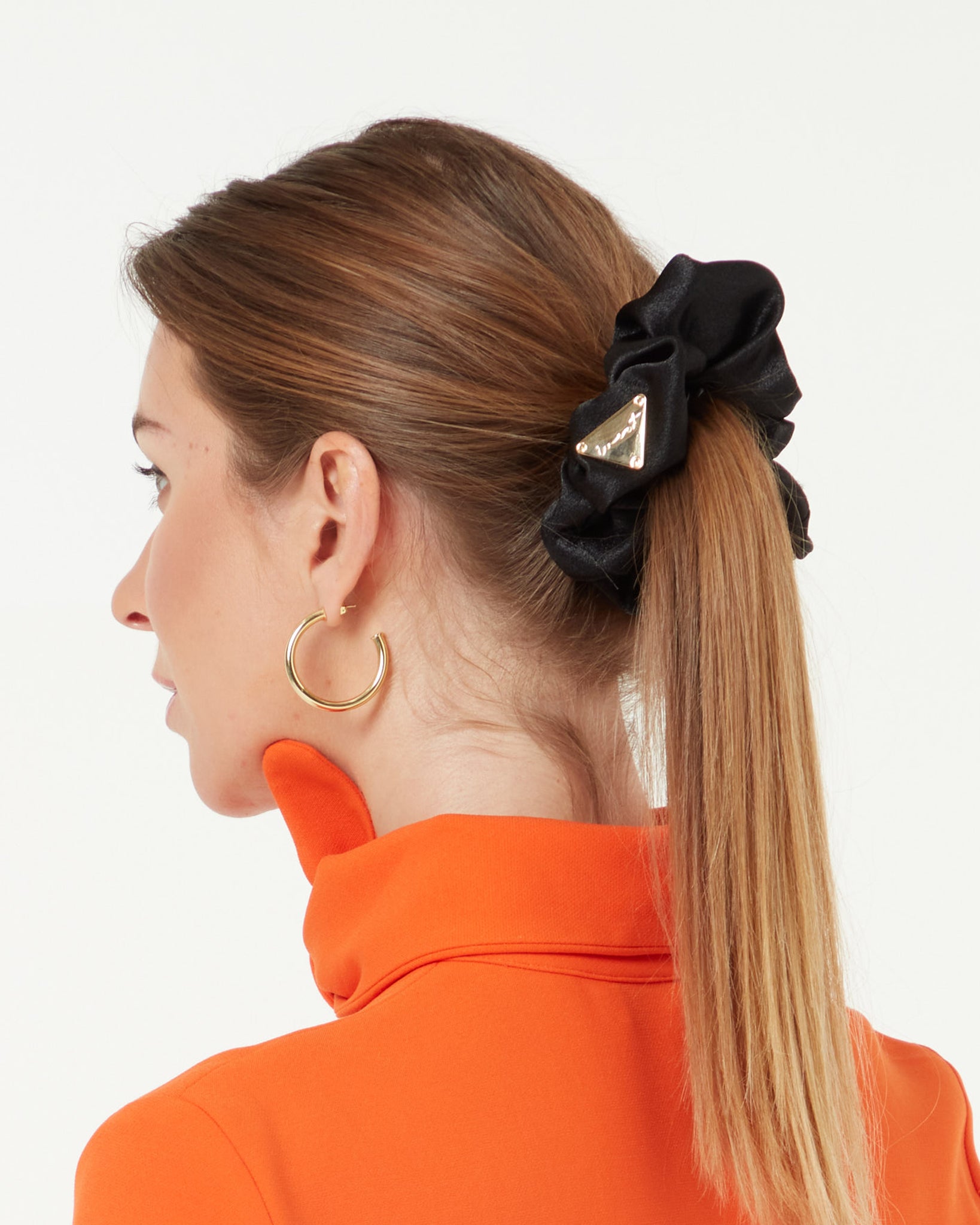 Scrunchie & Headband Set Black