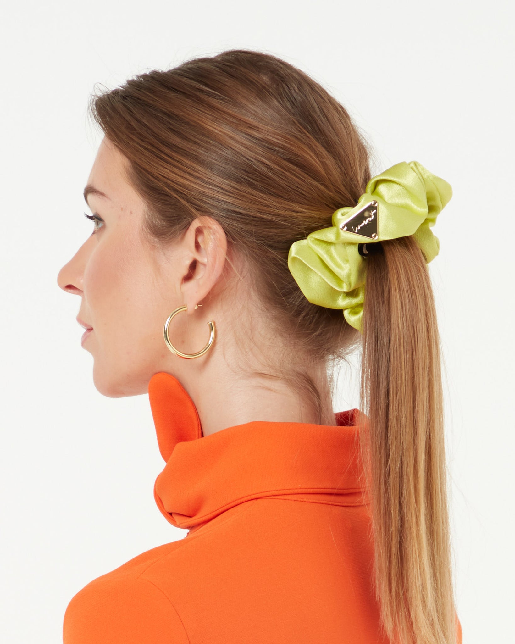Scrunchie & Headband Set Lime